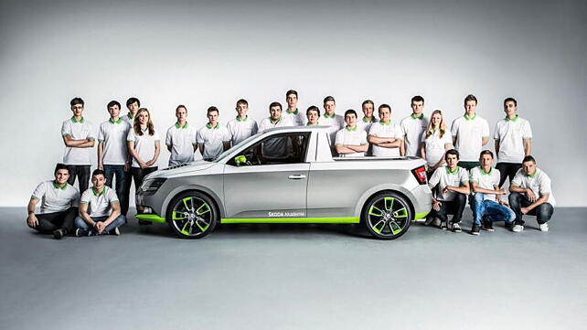 Skoda unveils wacky looking Fabia pick-up concept